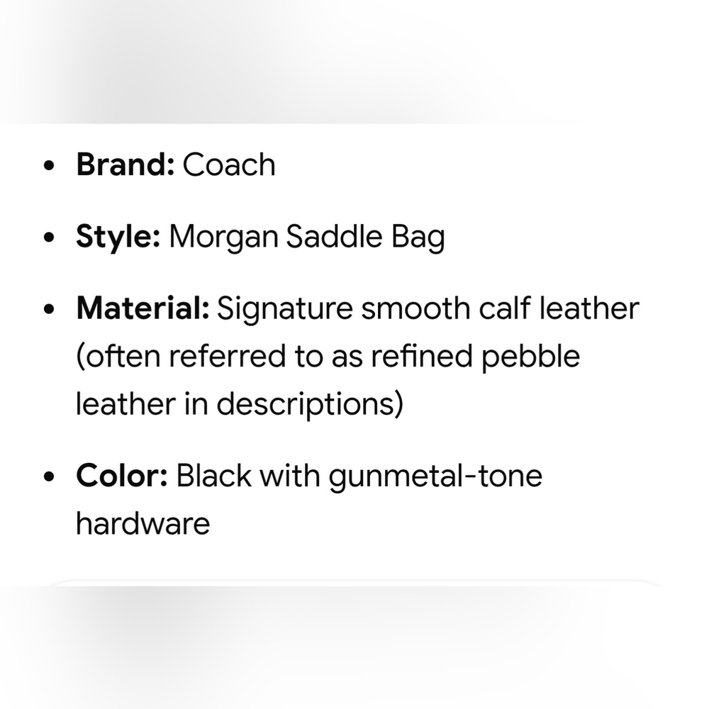 Coach Dark Embossed Leather Shoulder Bag - Picture 8 of 16